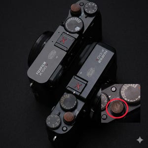 Déclencheur fait main en bois de noyer noir, filetage 11 mm pour Leica Fuji Nikon Sony