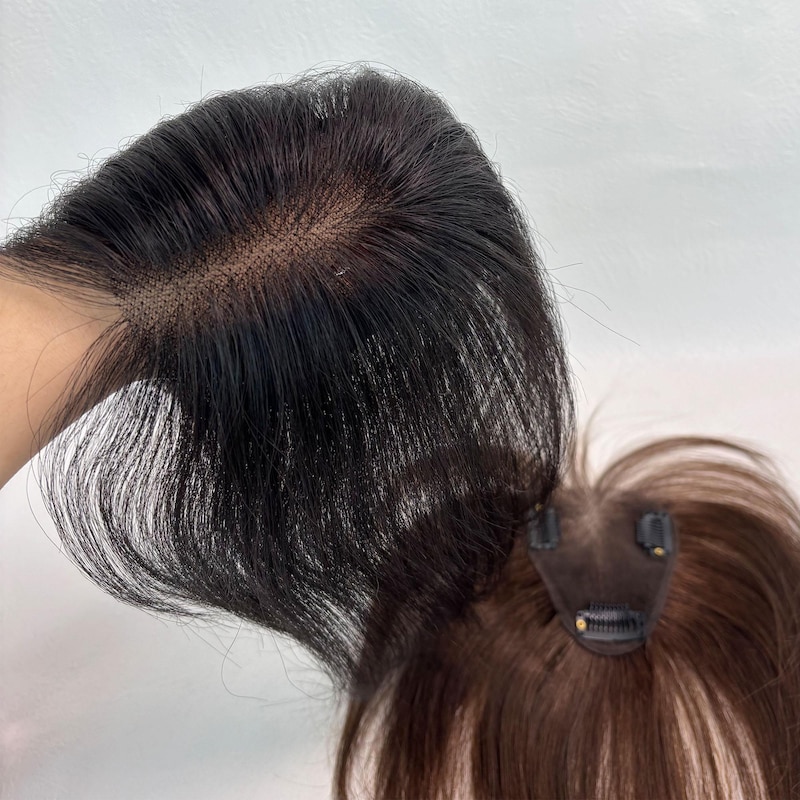 Hair Toppers for Black Women Real Human Hair - Etsy