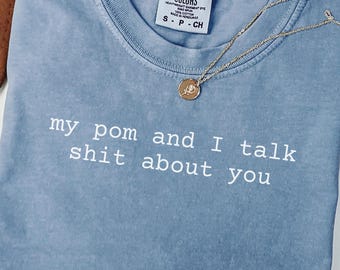 Lustiges Pommerschen Mama Shirt, Pom Dog Tee, niedliches Pommern Geschenk für sie, Haustier-Liebhaber-T-Shirt