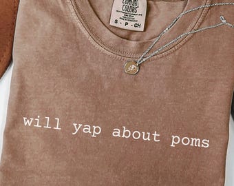 Lustiges Pommerschen Mama Shirt, Pom Dog Tee, niedliches Pommern Geschenk für sie, Haustier-Liebhaber-T-Shirt