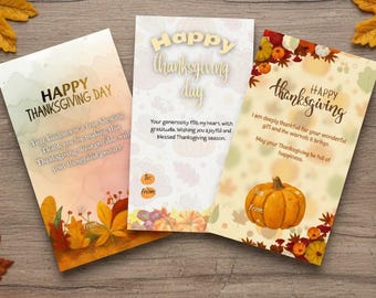 Afdrukbare tags voor Thanksgiving-traktatie, bewerkbare bedankkaartjes, Friendsgiving-cadeaukaartje, herfstlabels Direct downloaden