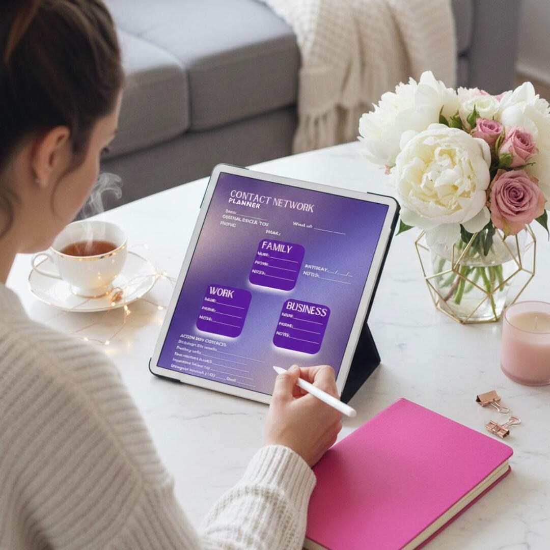 Digital Planner 2026 | Editable Daily Weekly Monthly Planner PDF ...