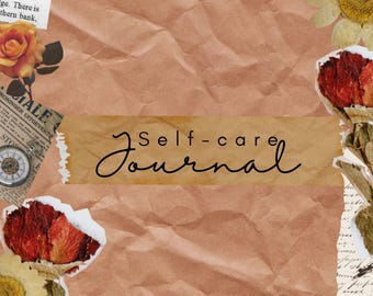 Self Care Journal PDF | Daily Self Care Planner, Mindfulness & Reflection
