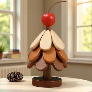 Solid Wood Tree Insulation Mat – Heat-Resistant Pot Stand, Home Decor Gift