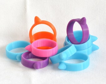 Bague licorne : une stimulation par point de pression, personnalisable et imprimée en 3D