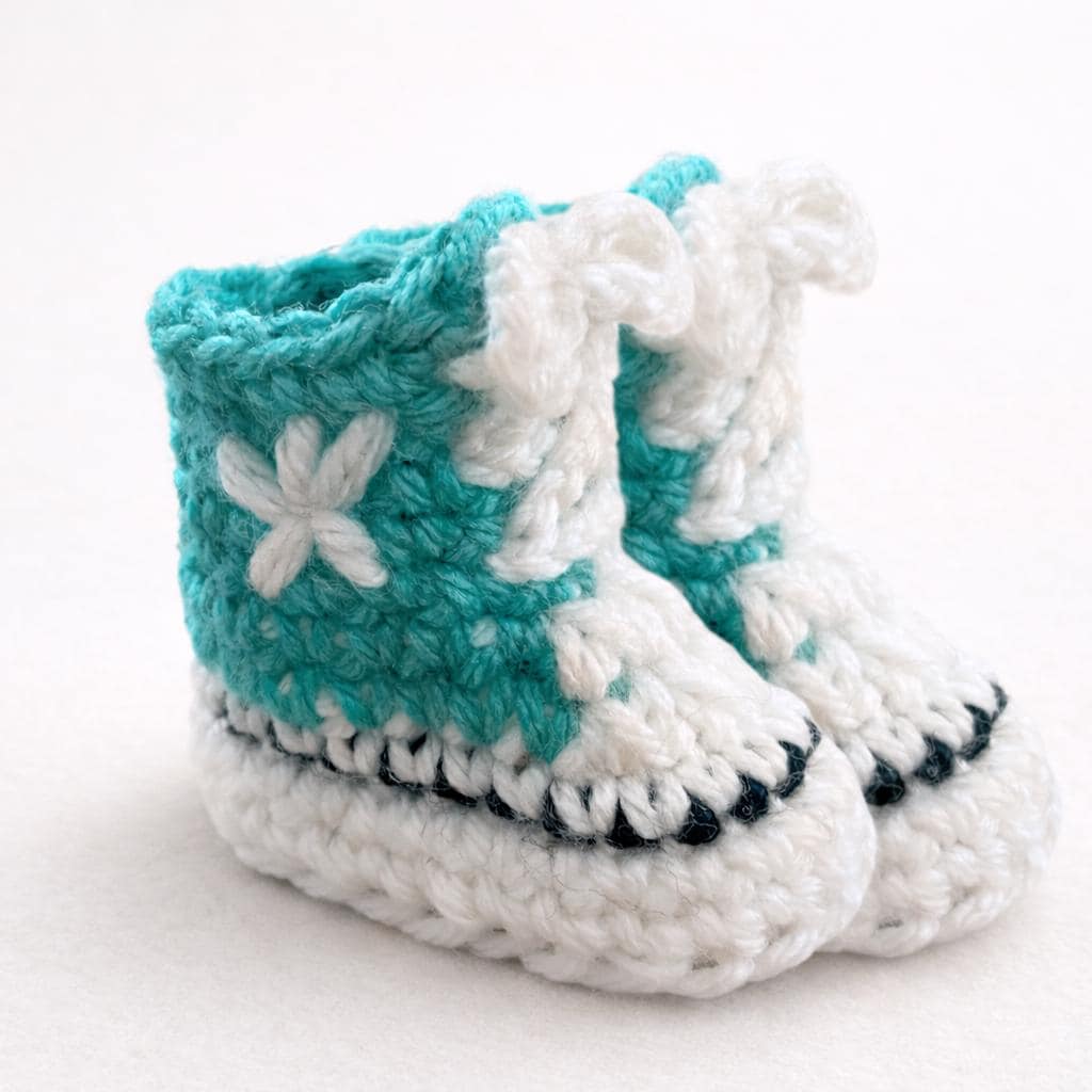 30 American Girl Crochet Patterns for Dresses, Accessories, and Giftable Doll Looks 13 Classic High-Top Sneaker Shoes