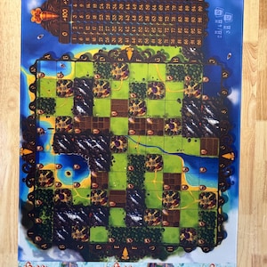 Tapete de juego individual personalizado de neopreno de 3 mm con borde cosido blanco. Ponle nombre a tu juego de mesa y personalízalo a tu gusto. imagen 9