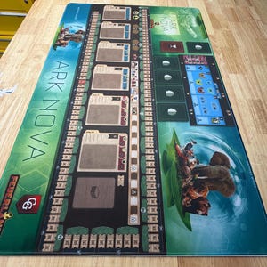 Tapete de juego individual personalizado de neopreno de 3 mm con borde cosido blanco. Ponle nombre a tu juego de mesa y personalízalo a tu gusto. imagen 12