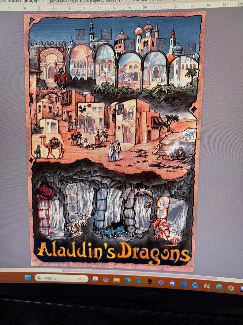 Tapete de juego individual personalizado de neopreno de 3 mm con borde cosido blanco. Ponle nombre a tu juego de mesa y personalízalo a tu gusto. imagen 20