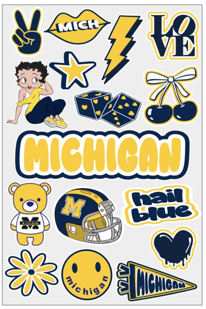 Custom College Stickers - Etsy