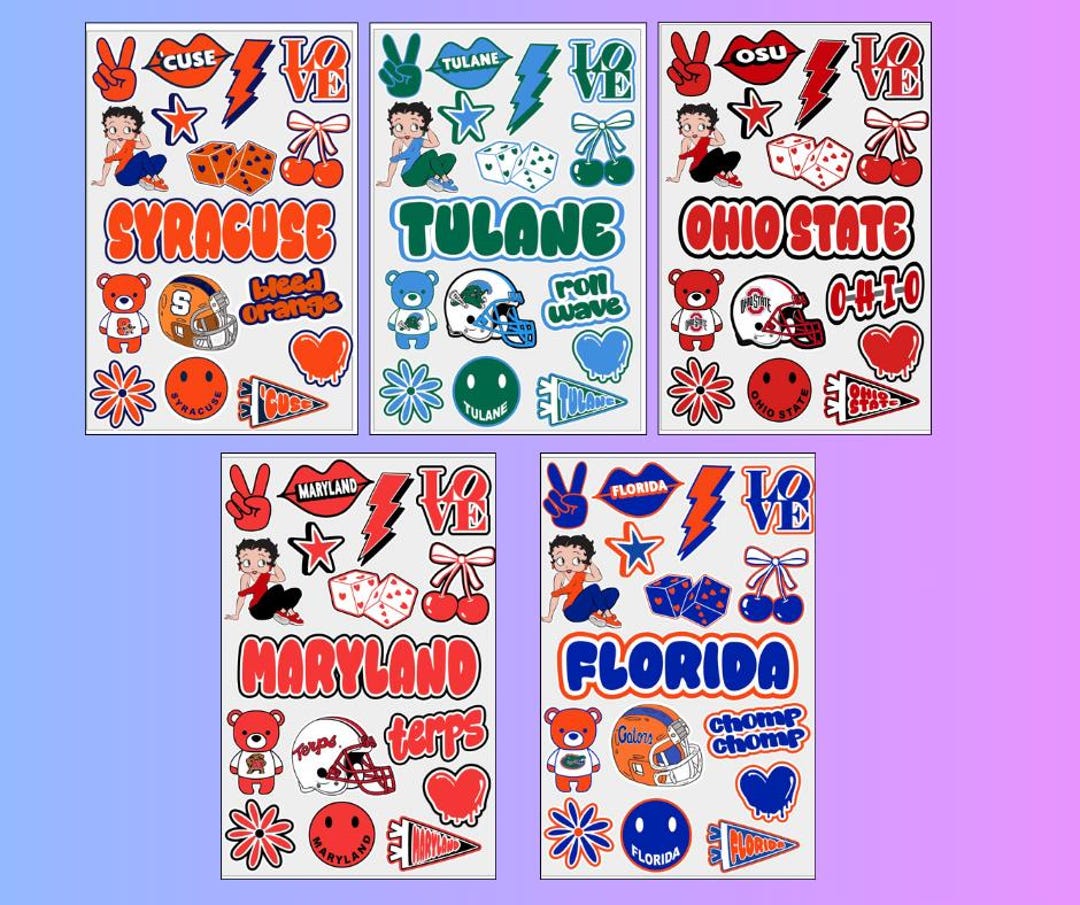 Springfield College Sticker Custom College Stickers - Etsy