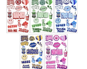 Sleepaway Camp Custom Sticker Sheet