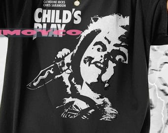Chucky Graphic Tee, Child's Play Horror T-Shirt