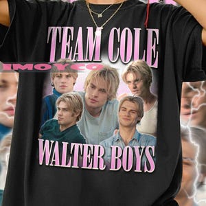 Team Cole Walter Boys T-Shirt, Retro Bootleg Style