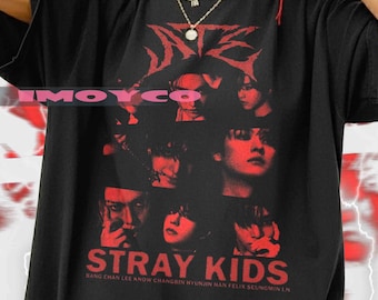 Stray Kids Sweatshirt, World Tour Tee, SKZ Kpop Merch