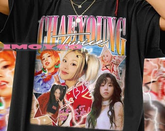 Chaeyoung Twice Retro 90s Graphic Tee or Sweatshirt - Etsy Canada