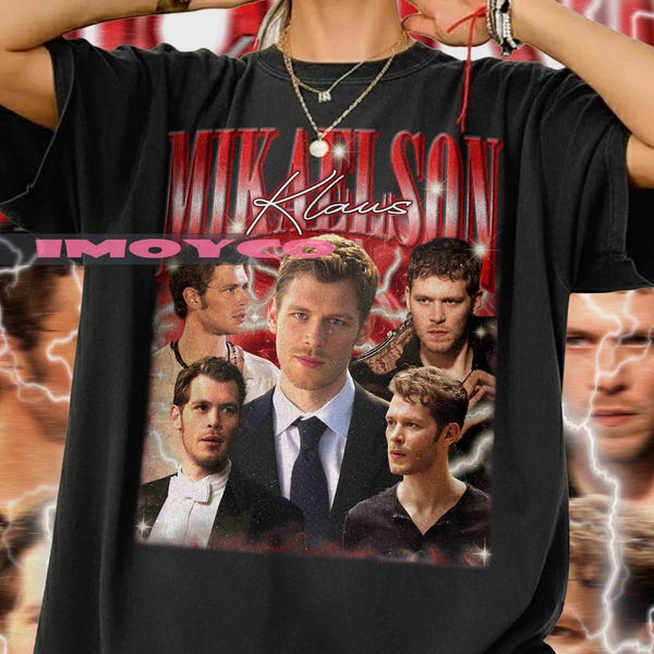 Klaus Mikaelson-T-shirt – uniseks TVD-sweatshirt, Joseph Morgan-T-shirt