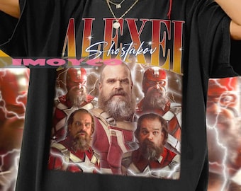 Red Guardian Shirt: Embroidery Thunderbolts Squad, Alexei Shostakov