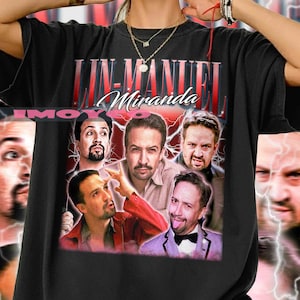 Retro Lin-Manuel Miranda Graphic Tee, Broadway Musical Comfort Colors T-Shirt