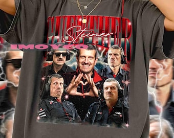 Retro Guenther Steiner T-Shirt – Formula One Racing Merch