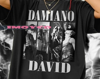 DAMIANO DAVID TEES / Damiano David Vintage Shirt / Damiano David