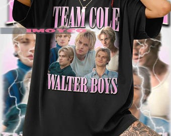 Team Cole Walter Boys T-Shirt, Retro Bootleg Style