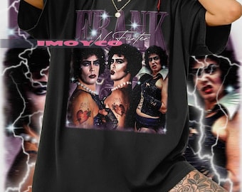 Retro Frank N Furter Comfort Colors Tee, Rocky Horror Picture Show