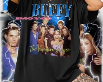 Buffy The Vampire Slayer Shirt,buffy the vampire slayer tshirt, buffy the vampire slayer print T-shirt, buffy angel,buffy summers Merch tee