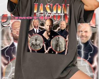 Camiseta de edición limitada en homenaje a Jason Statham, Camiseta de Jason Statham, Camiseta de Jason Statham cantante de los 90, Camiseta de Jason Statham, Regalo para fans de Jason Statham