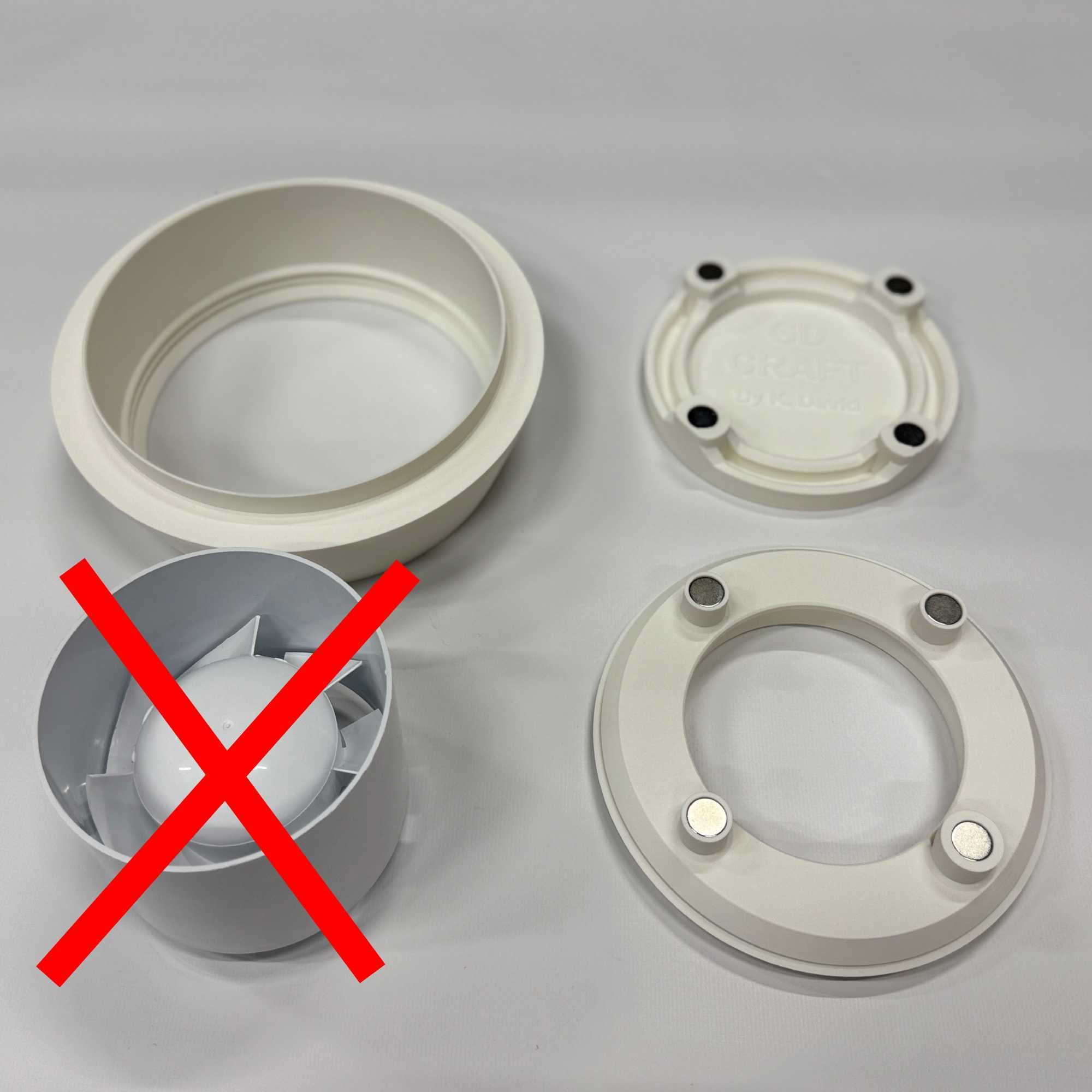 Hidden Ventilation – Magnetic Vent With Optional Removable Fan - Etsy
