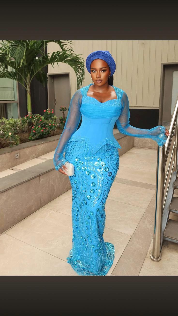 Dresses Aso Ebi Lace Skirt And Blouse Styles Nigerian Wedding: Aso Ebi Lace Styles You Should Dresses Aso Ebi Lace Skirt And Blouse Styles Nigerian Wedding: Aso Ebi Lace Styles You Should