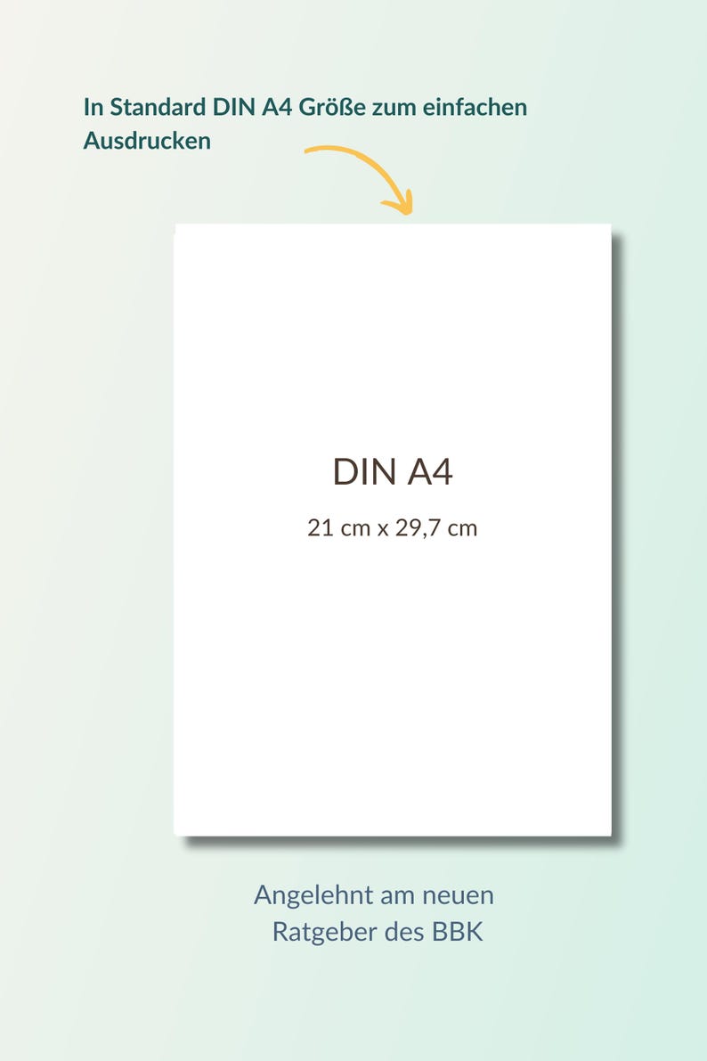 Liste de contrôle des sacs à dos Notfall (téléchargement PDF) image 2