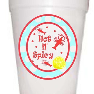 Hot and Spicy II Styrofoam Cups
