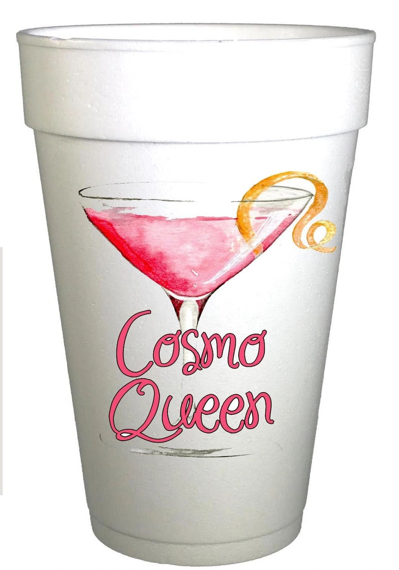 Cosmo Queen Funny Drinking Cups Etsy