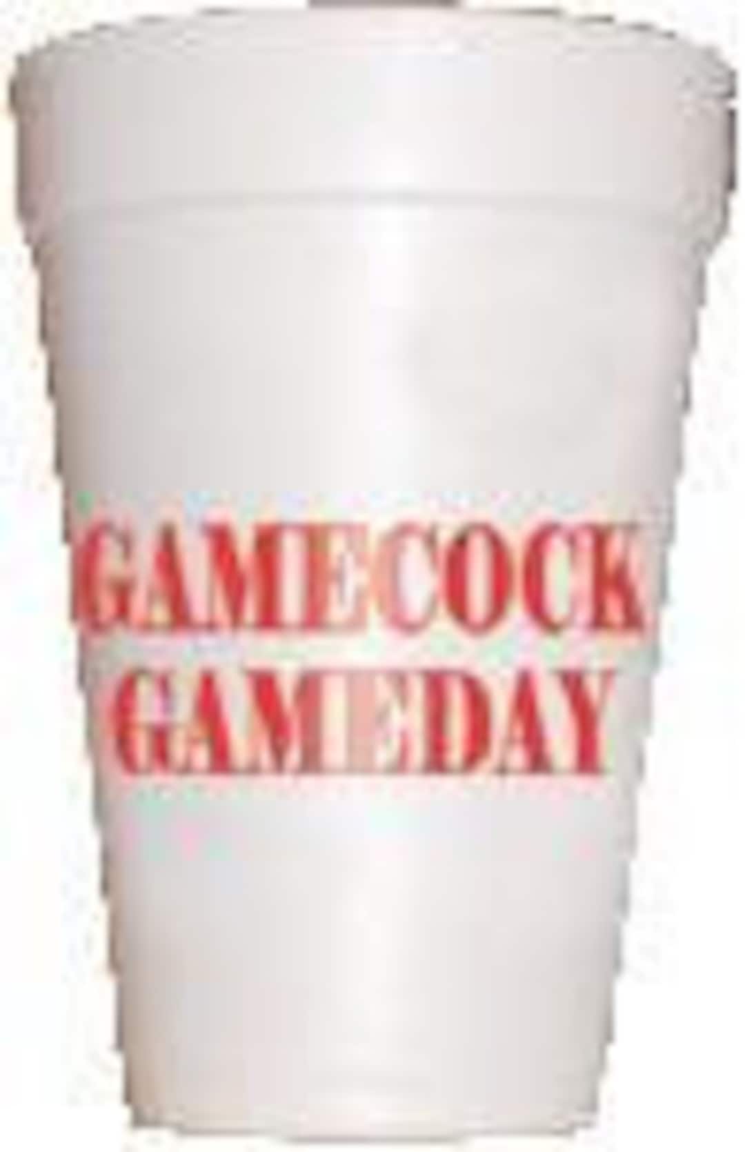 South Carolina Gamecock Gameday Tailgating Styrofoam Cups South