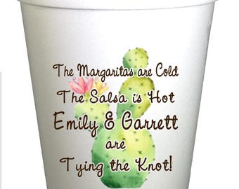 Any Custom Logo Personalized Engagement Party Styrofoam Cups