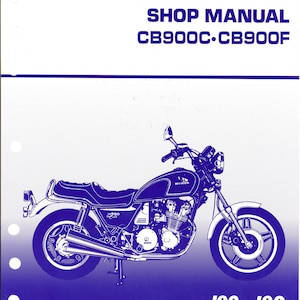 ホンダ cb900f マニュアル - Etsy 日本
