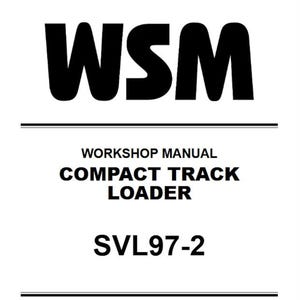 WSM - SVL97-2 Kubota Compact Track Loaders Workshop Manual (Digital Download)