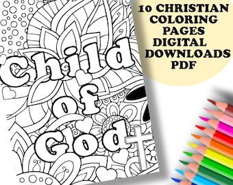 Christian Mandala Coloring Book