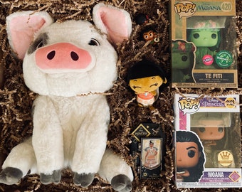 Moana Gift, Pua, Funko Pop, Girls Princess Gift,  Girl Birthday Gift,  Princess Gift, Disney Collectible,  Disney Princess Gift,  Moana