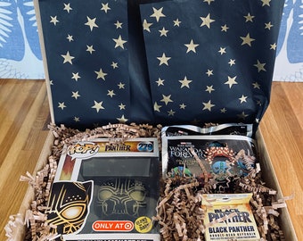 Wakanda, Marvel, Superheroes, Wakanda Gift Box, Marvel Collectibles, Marvel Fan, Boys Birthday Gift, Black Panther Fan, Comic Fan