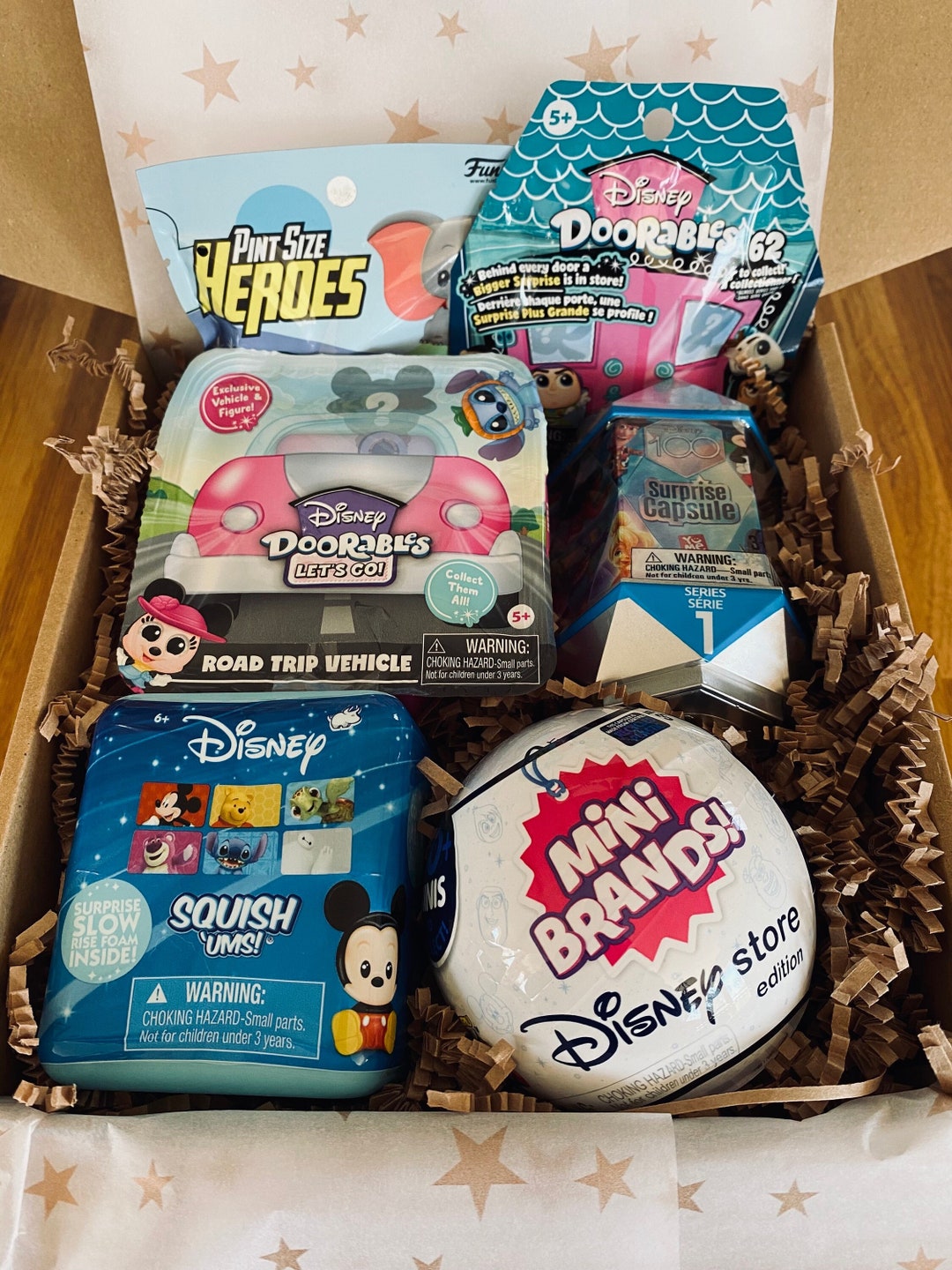 Disney Gift Box Surprise Blind Capsules Bags Balls Cubes Etsy
