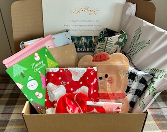 Bridgerton Gift Box: 12 Days of Bridgerton Gifts Advent Calendar Birthday Just Because