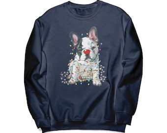 Rudolph French Bulldog Christmas Sweatshirt