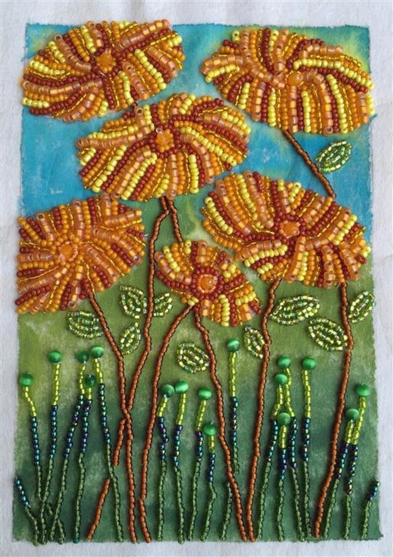 Wildflowers Bead Painting Kit