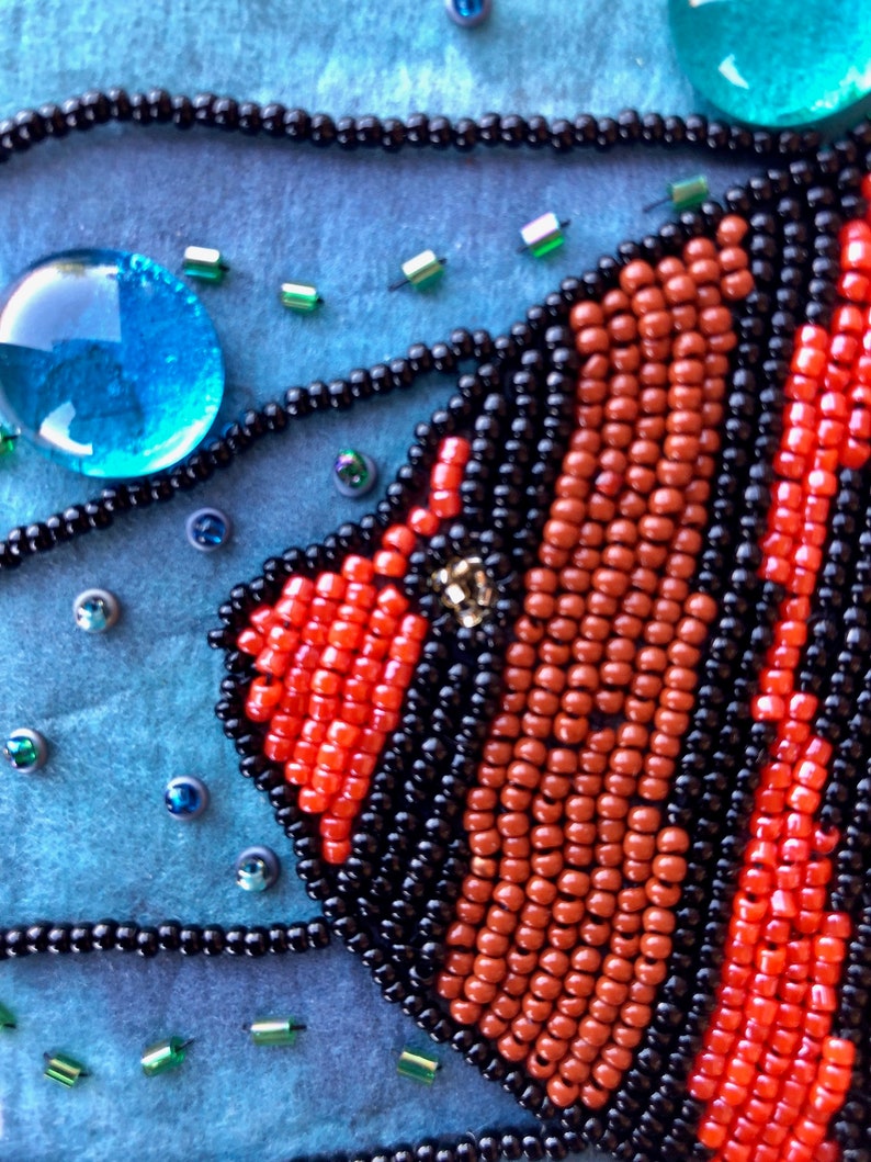 Fish Bead Painting Kit Etsy