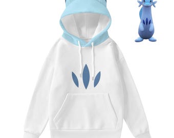 Palworld Chillet Eared Hoodie | Kawaii Gamer Cosplay Outfit