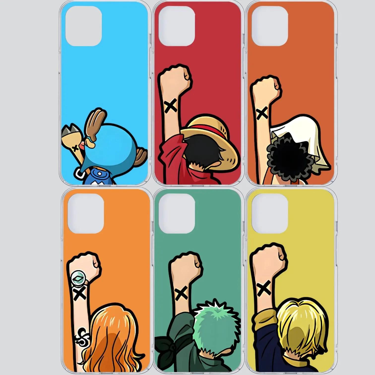 One Piece Phone Case, Nakama X Mark Friendship, Straw Hat Crew