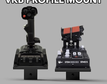 VKB STECS Standard Throttle Desk Mount - 3D Printed WITH Hardware