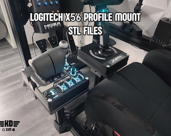 Quick Release HOTAS Mount for Logitech X55 / X56 | Aluminium Profile